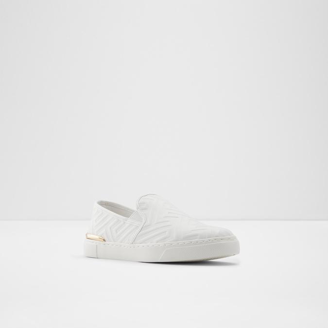 Gung Women's White Sneakers image number 4