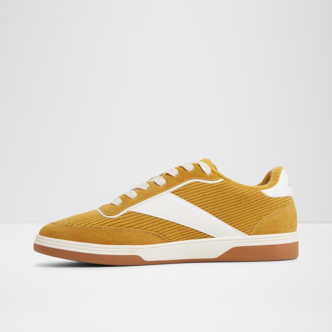 Ashwina-In Men's Yellow Low Top Sneakers image number 3
