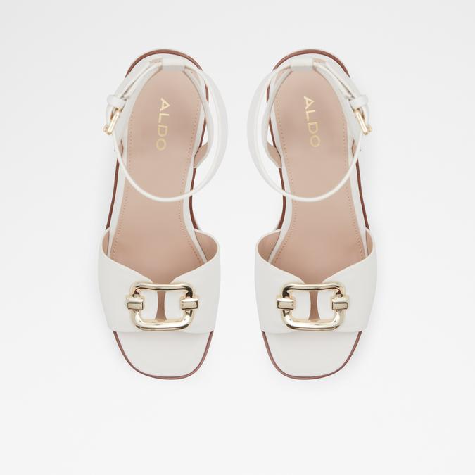 Carrabriria Women's White Wedges image number 1