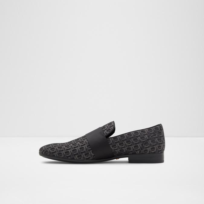 Asaria Men's Black Loafers image number 3