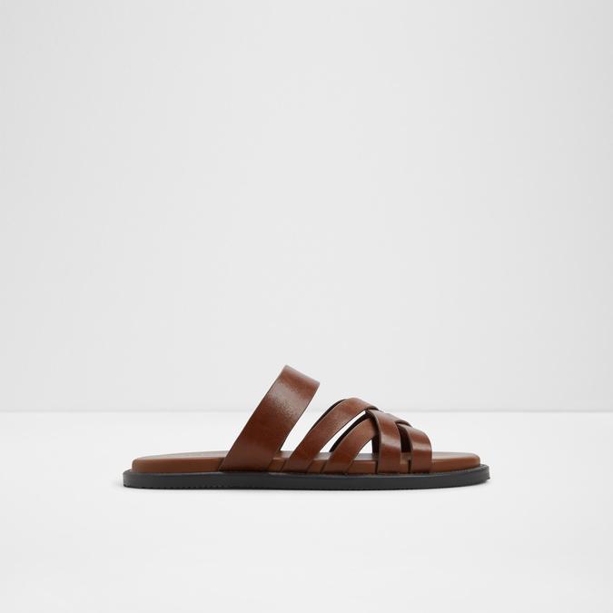 Haniffa-In Men's Cognac Strap Sandals