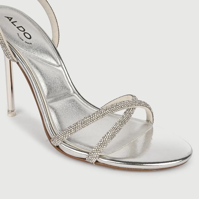 MANAELDEN-B SILVER Women Dress Sandals image number 5