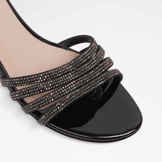 Edendadia Women's Black Flat Sandals image number 3