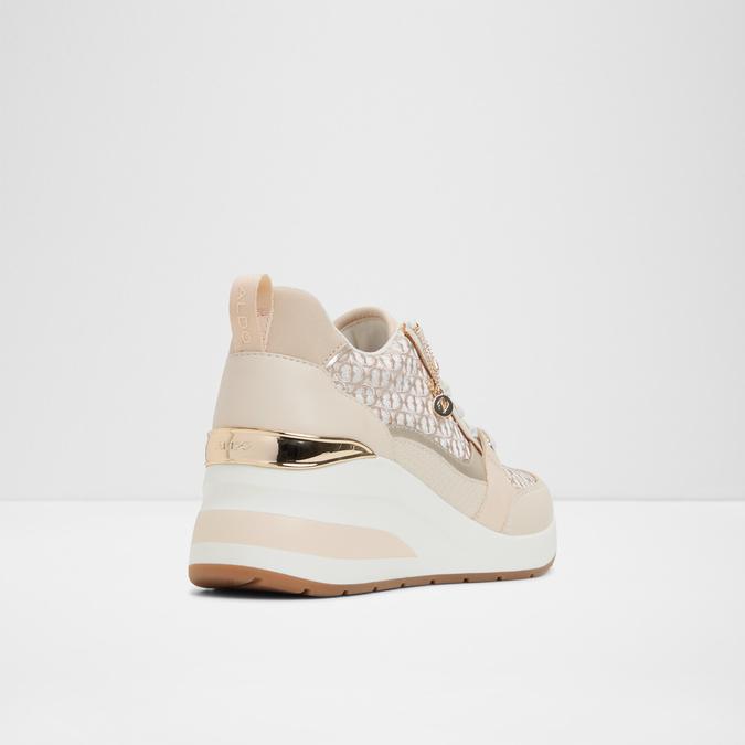Caroteriel-In Women's Beige Sneaker Wedges image number 2