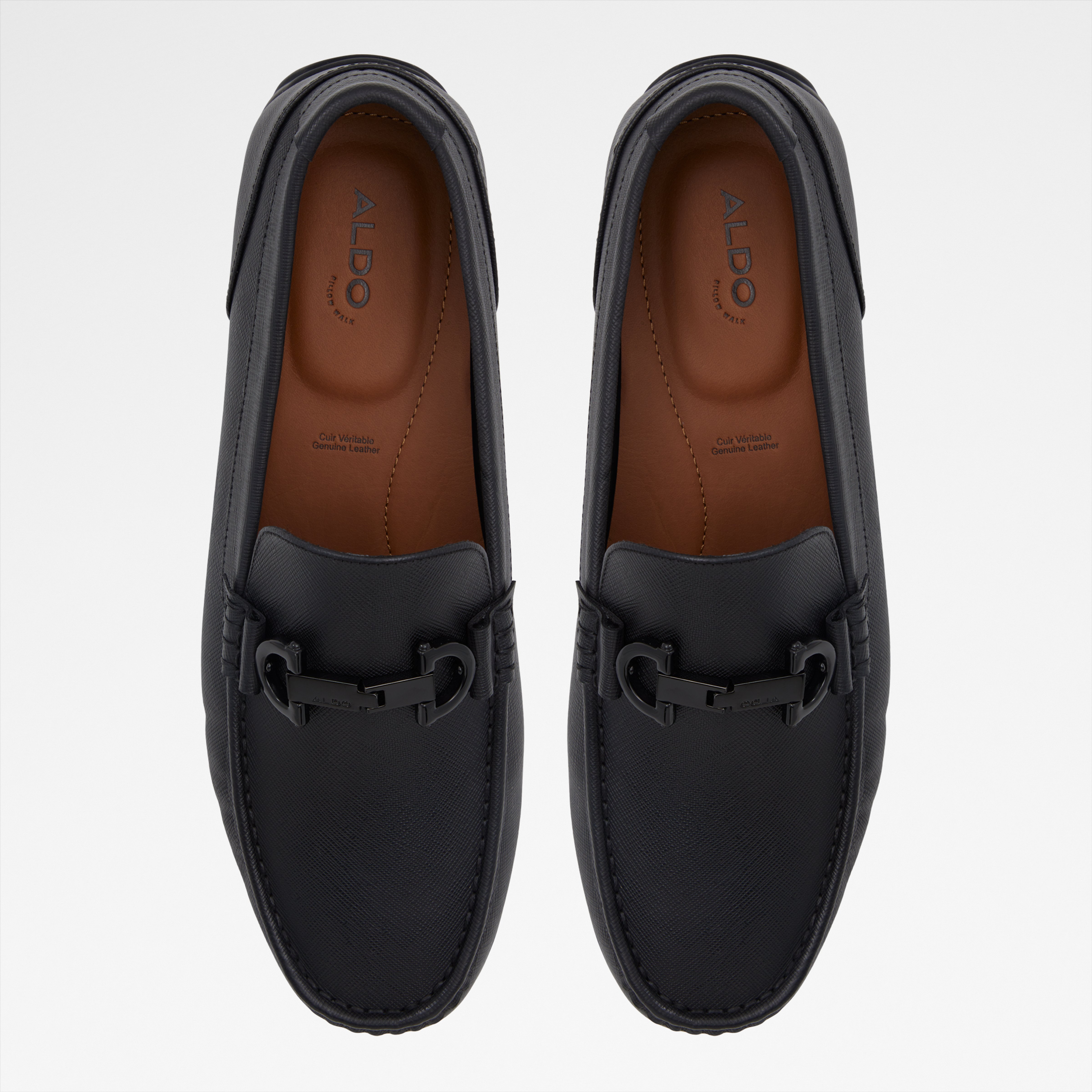 Orlovoflexx-Inn Men's Black Moccasins