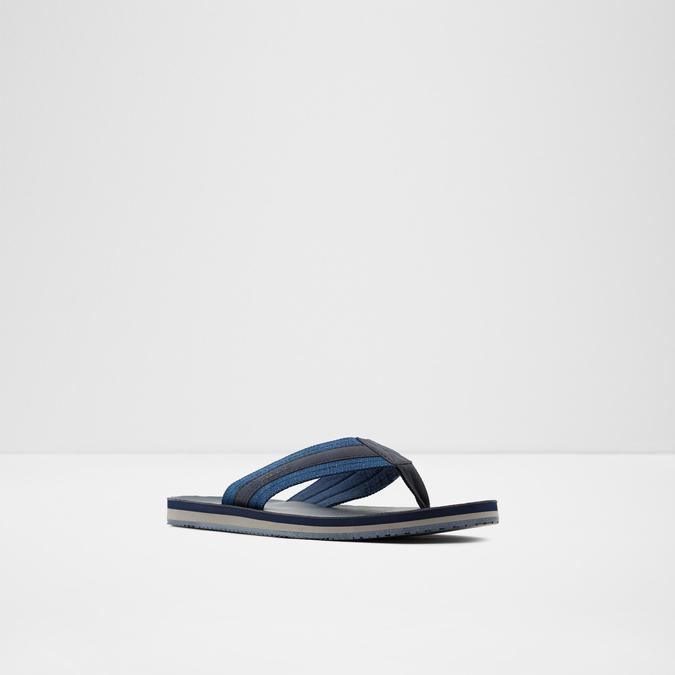 Dubost Men's Navy Thong Sandals image number 3