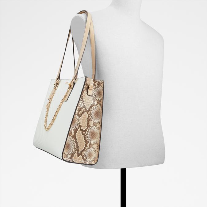 Zaveri Women's Beige Satchel image number 4