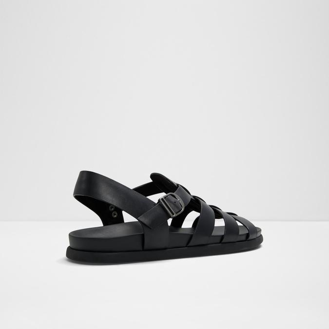 Canal Men's Black Back Strap Sandals image number 2