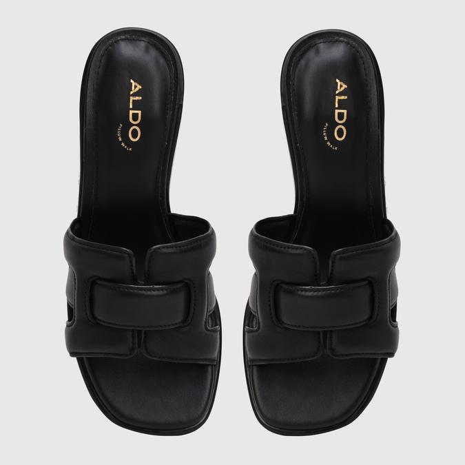 Banaladar-In Women's Black Block Heel Sandals