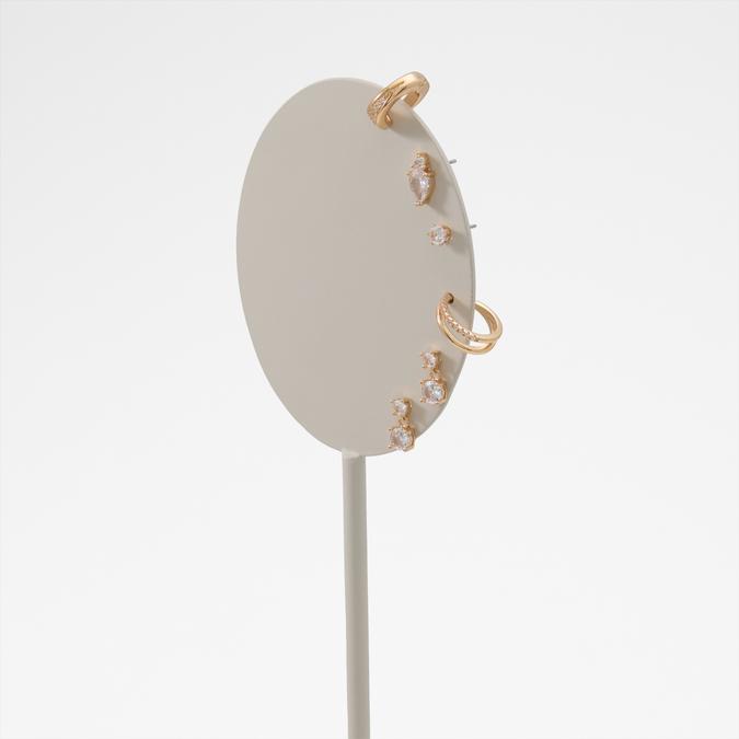 HOOPIES Gold/Clear Multi Women Jewelry