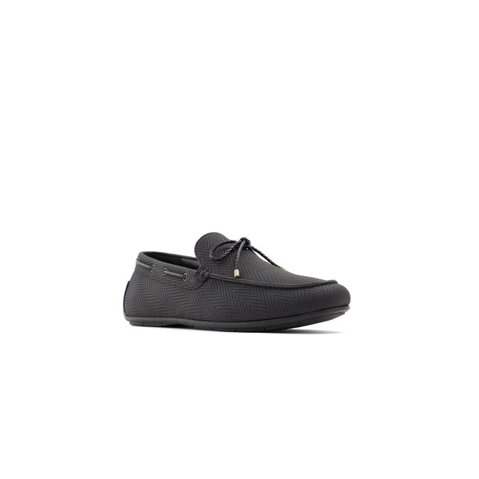 Yinuo Men's Black Loafers image number 3