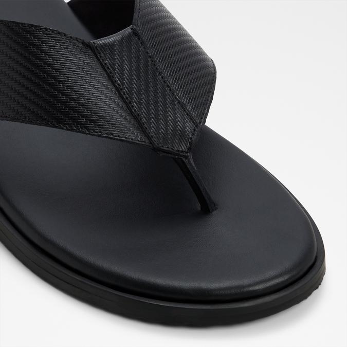 MAXIMO Black Men Sandals image number 4