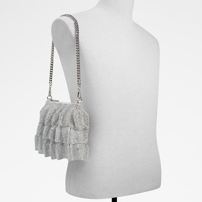 Gemmy Women's Silver Shoulder Bag image number 3