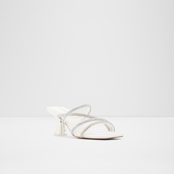Pierida Women's White Dress Sandals image number 4
