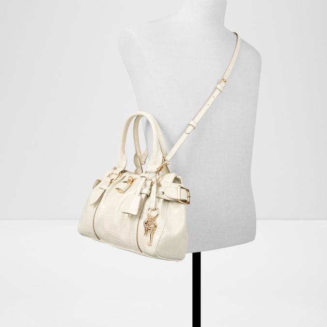 Alosa Women's White Satchel image number 5