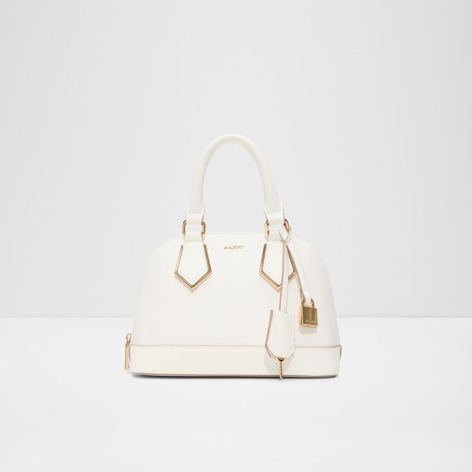 Affira Women's White Satchel