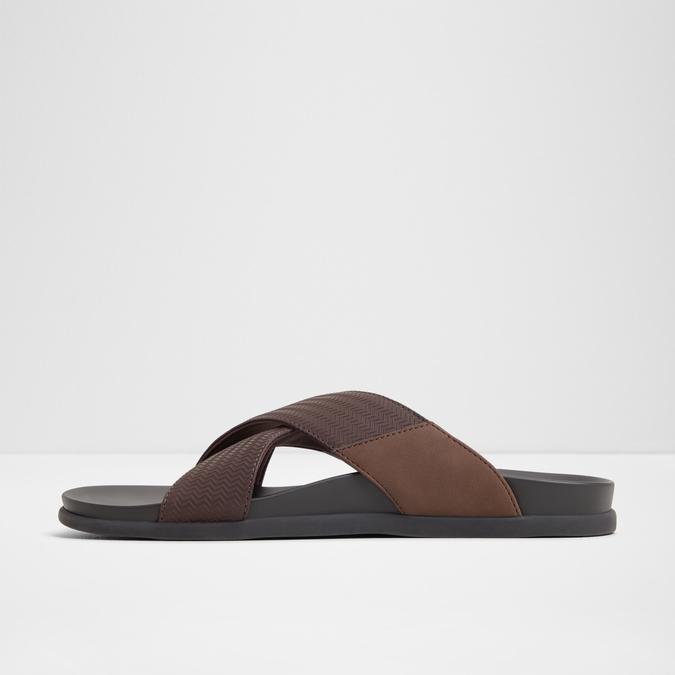 Kedona-In Men's Brown Strap Sandals image number 3
