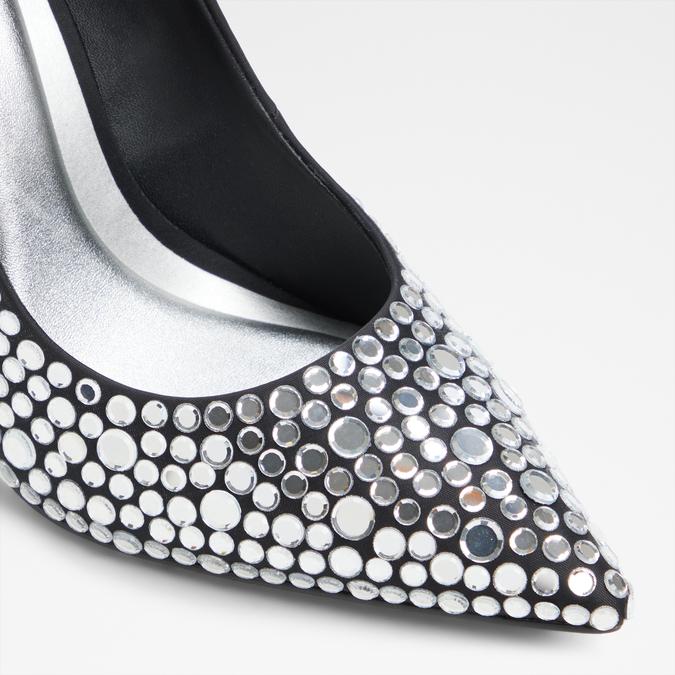 STESSY2.0-B BLACK OVERFLOW Women Pumps image number 4