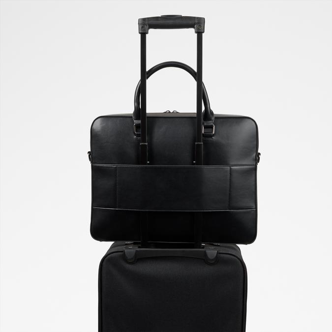  BILIWIN BLACK Men Laptop Bag image number 4