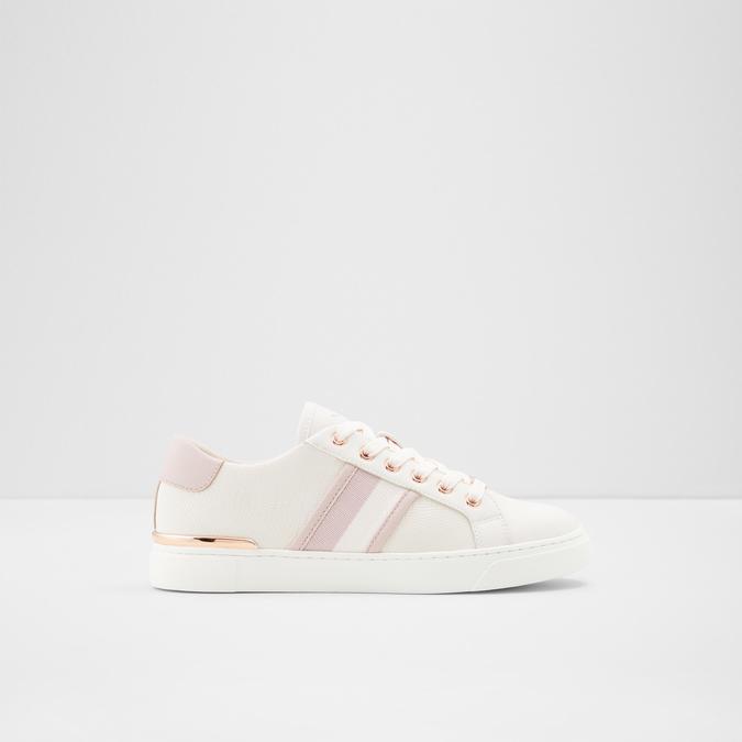 Jaya White Synthetic Mixed Material Women's Athletic Sneakers | ALDO US