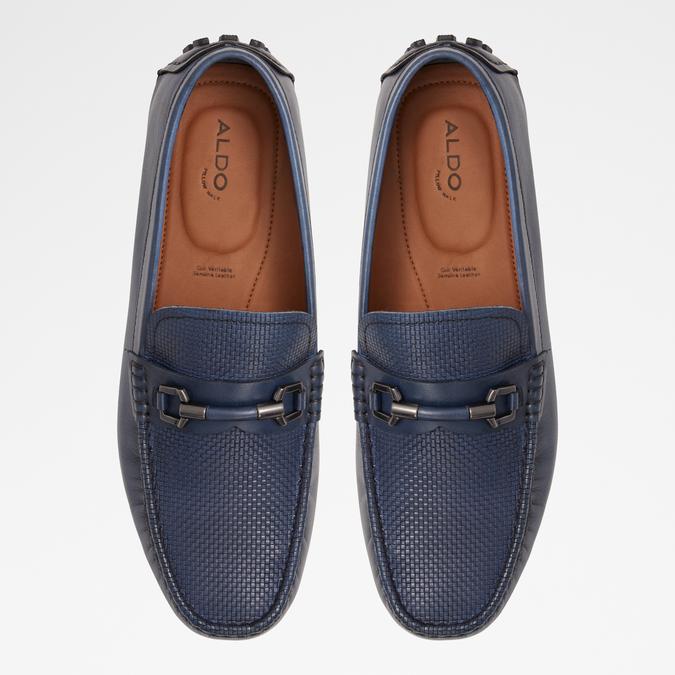 Cairns Men's Navy Moccasins