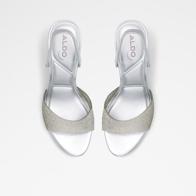 Aitana-In Women's Silver Dress Sandals