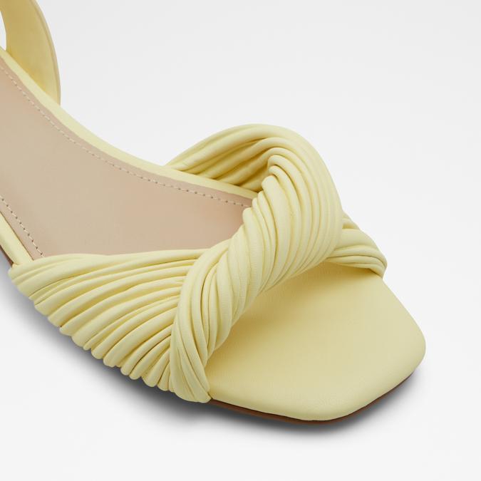 Pastel shop yellow sandals