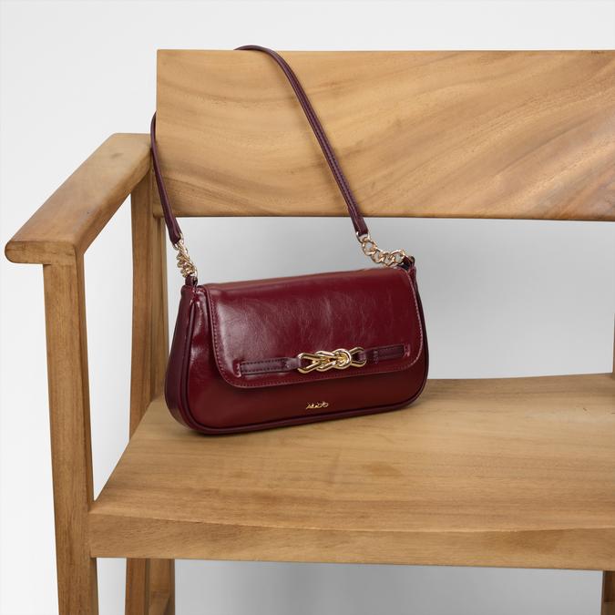 JENNNA Burgundy Women Shoulder Bag image number 4