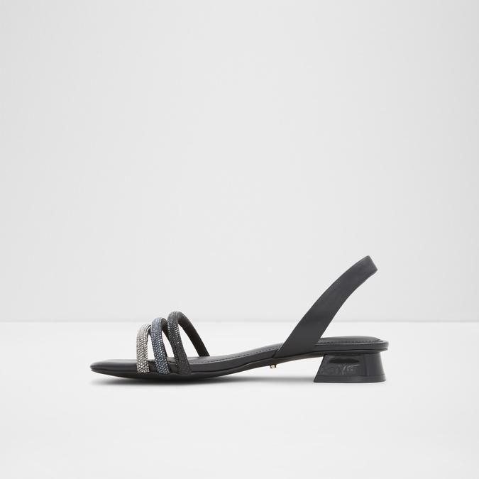 Valenarel Women's Black Block Heel Sandal image number 3