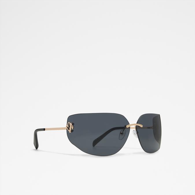 Pigowen Women's Gold Sunglasses