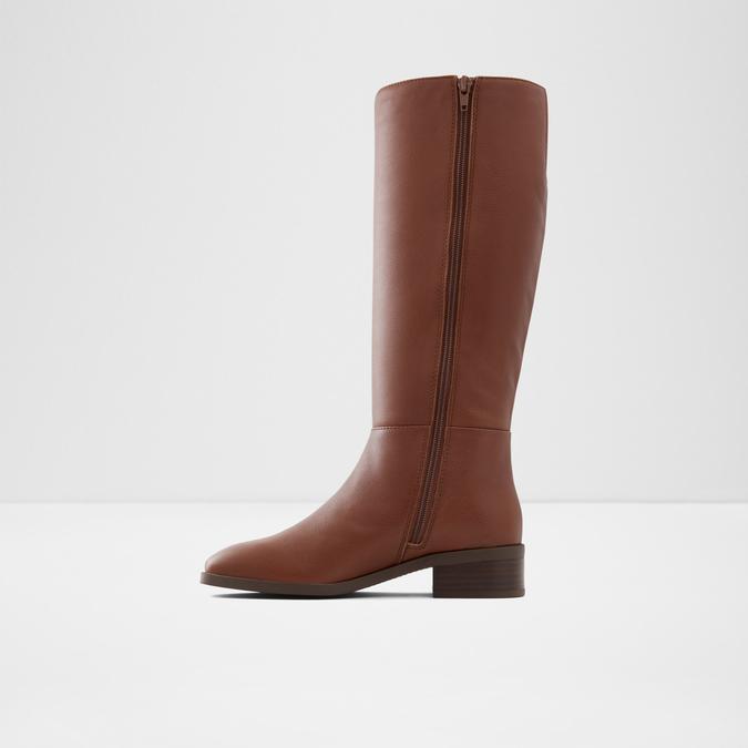 Pralendra Women's Brown Knee Length Boots image number 2