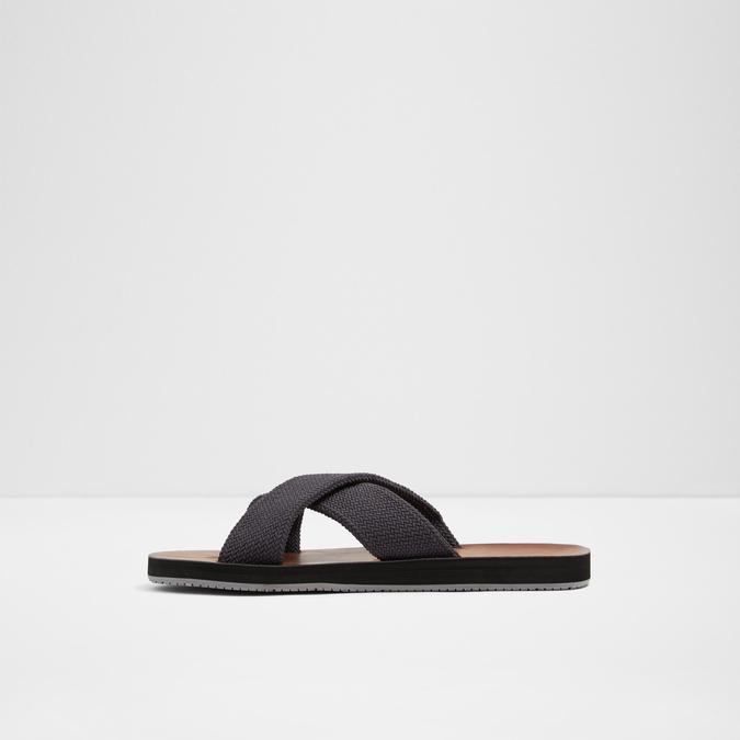 Dwelalian Men's Navy Cross Strap Sandals image number 2