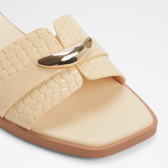 BRIELAA-IN LIGHT YELLOW Women Flat Sandals image number 4