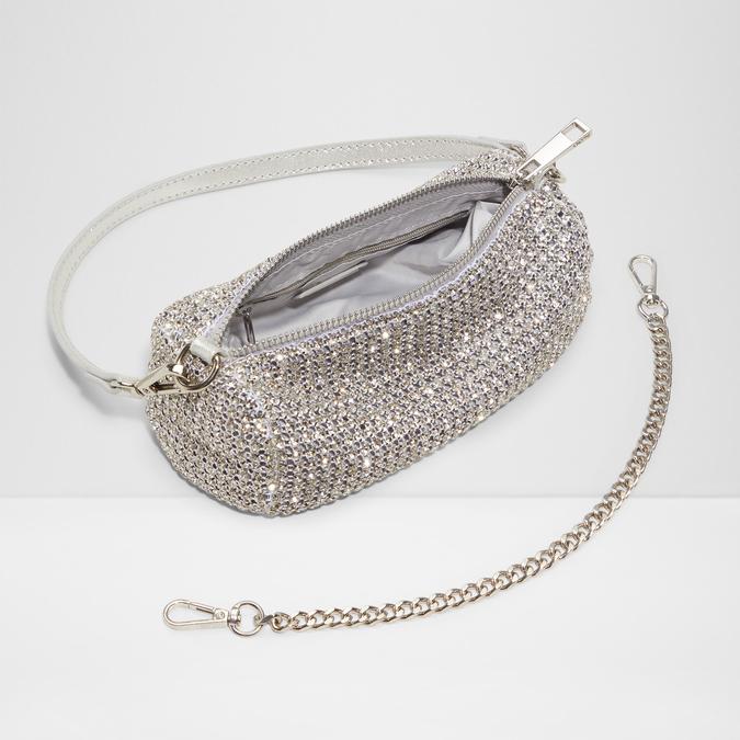 Partyready Women's Silver Shoulder Bag image number 3