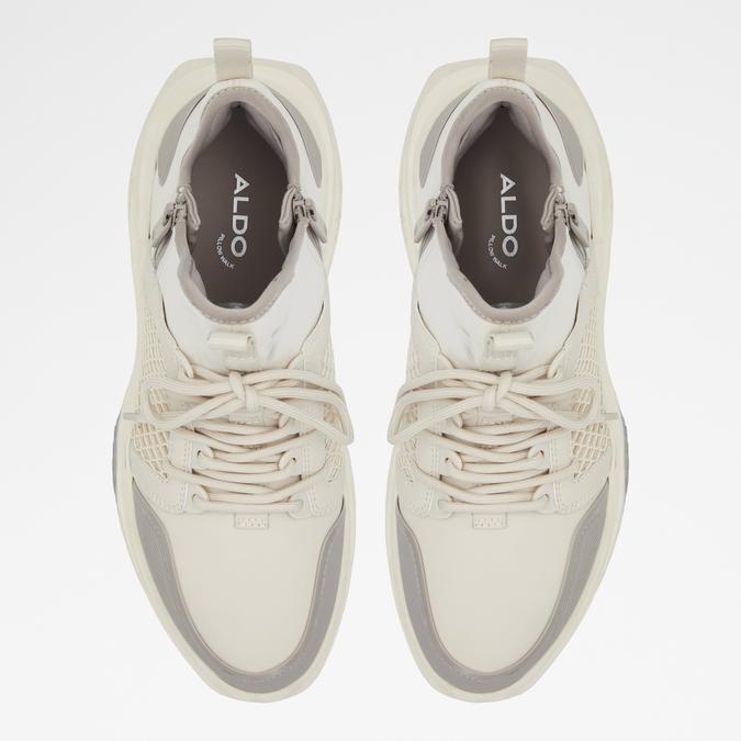 Quantum Men's Beige Lace-Up