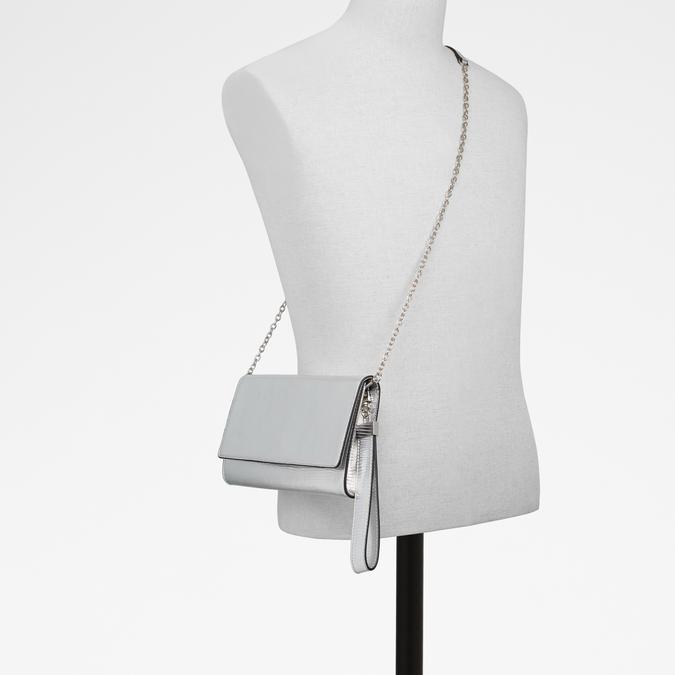 Gwelilith Women's Silver Clutch image number 3