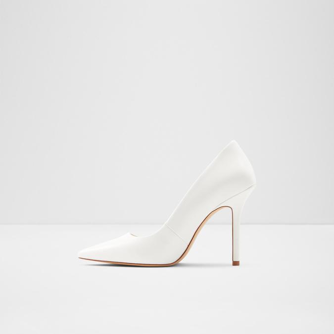 Jess Women's White Pumps image number 3