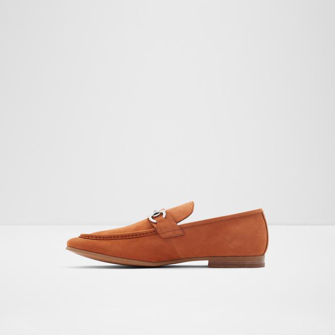 Daywen Men's Dark Orange Dress Loafers image number 3