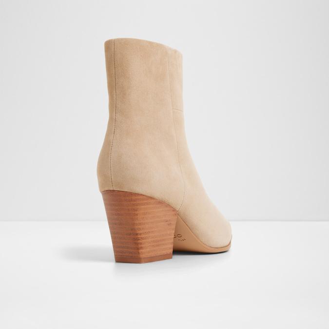 Shanah-In Women's Beige Ankle Boots image number 2