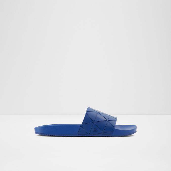 Thelidien Men's Medium Blue Single Strap Sandals image number 0