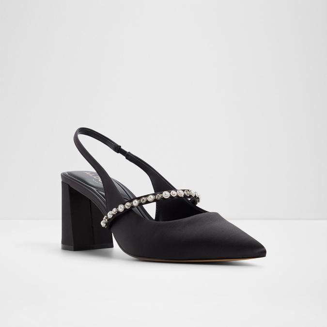 Vestia-In Women's Black Pumps image number 4
