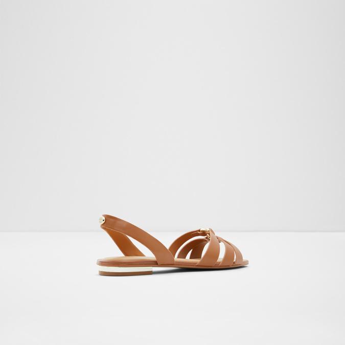 Marassi Women's Medium Brown Flat Sandals image number 2