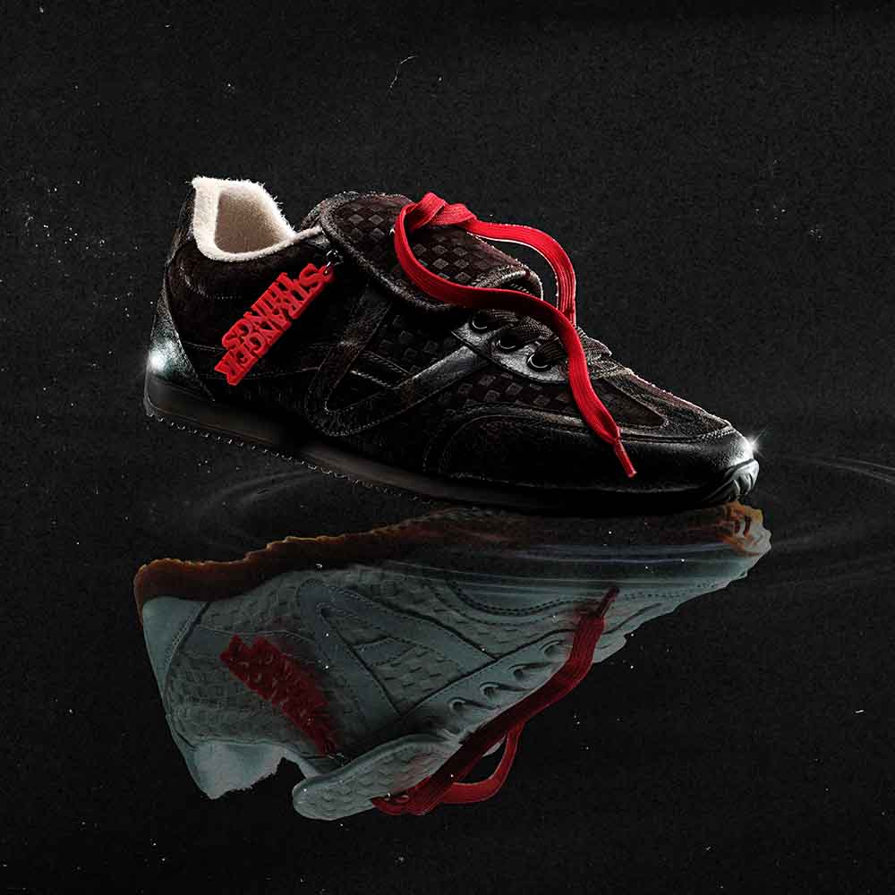 Thevoid-In Men's Brown Low Top Sneakers