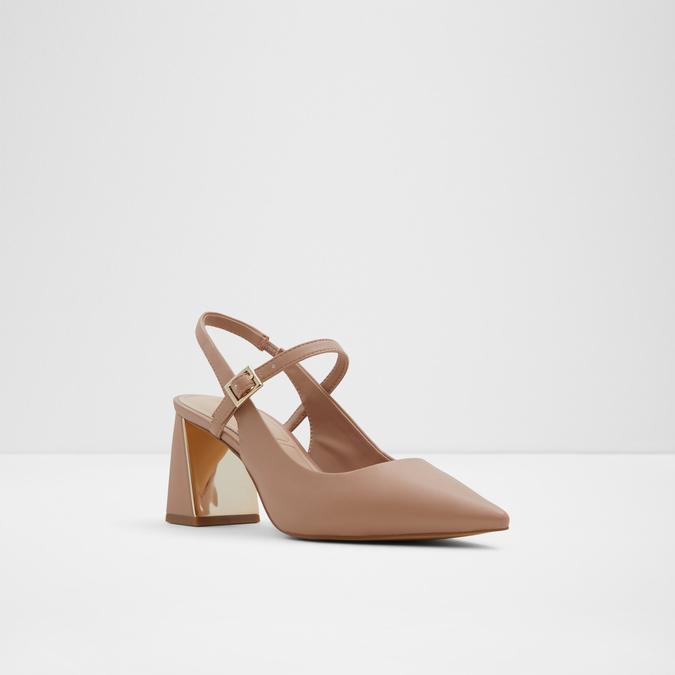 Papilliana Women's Beige Block Heel image number 4