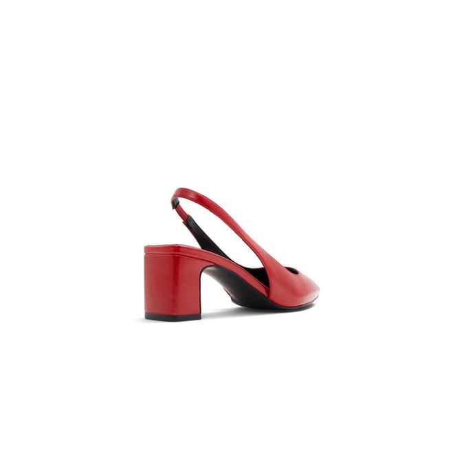 Red Block Heels | Stylish comfy shoes, Red block heels, Heels