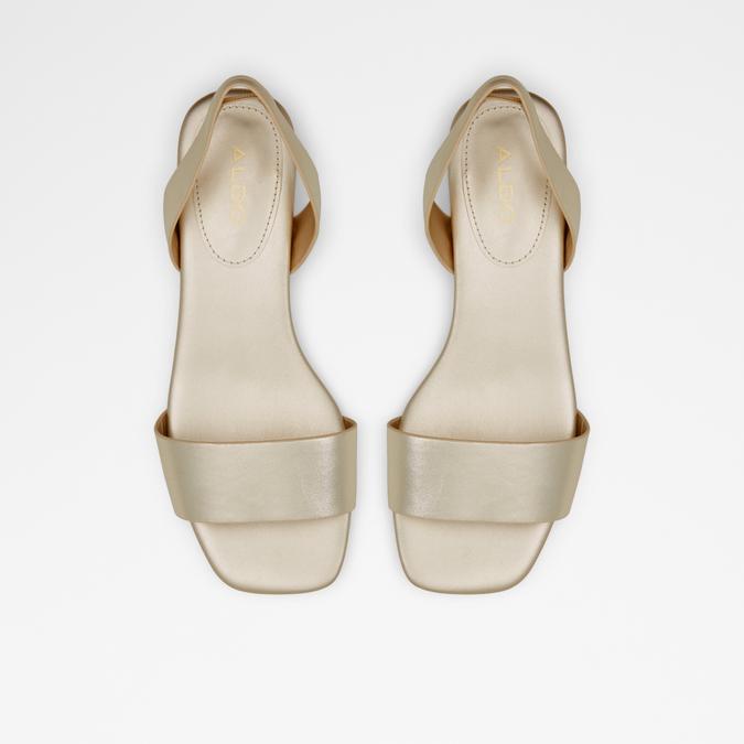 Dorenna Women's Champagne Flat Sandals