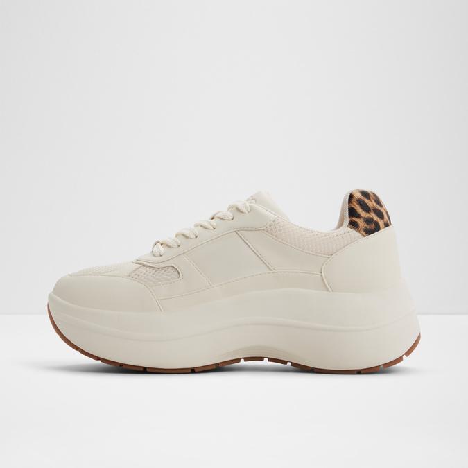 Kenbarrya-In Women's Beige Sneaker Wedges image number 3
