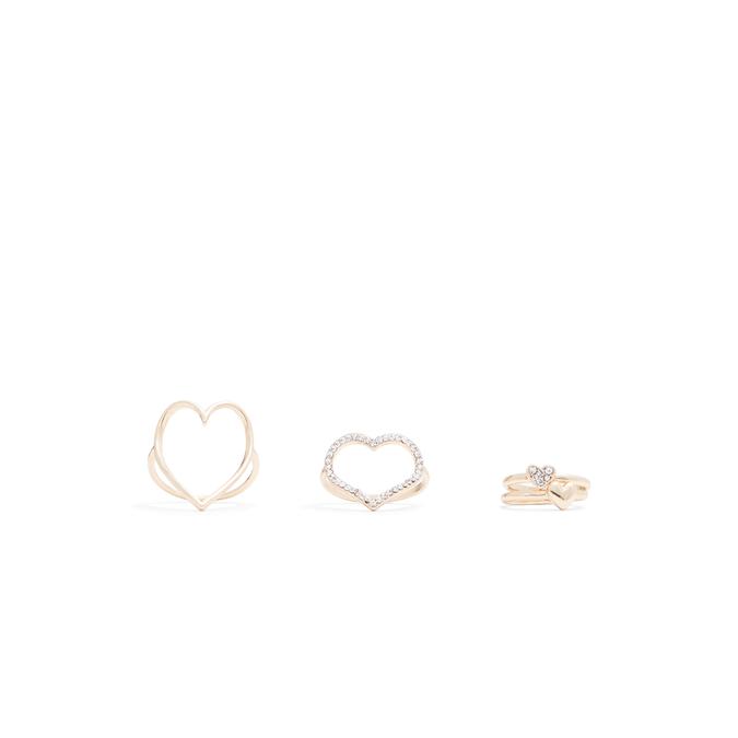 Gwaevia Women's Clear On Gold Ring image number 0