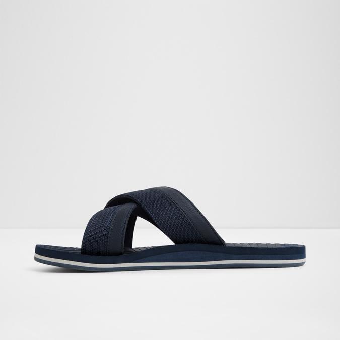 Totia-In Men's Navy Cross Strap Sandals image number 3