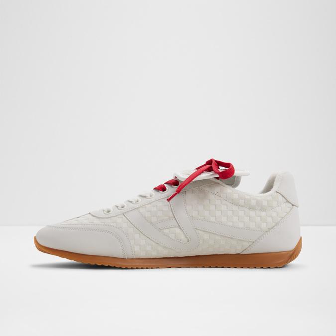 Thevoid-In Men's Beige Low Top Sneakers image number 3